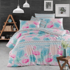 "Flamingo" 4 - dijelni Set Posteljine - Zoro