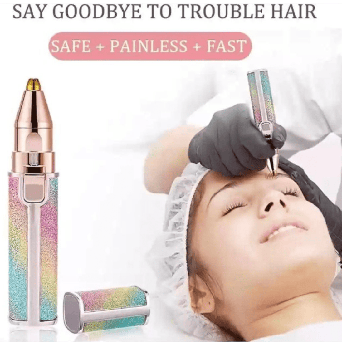 "Flawless" 2u1 Trimer za Uklanjanje Dlačica - Zoro