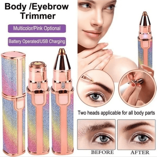 "Flawless" 2u1 Trimer za Uklanjanje Dlačica - Zoro