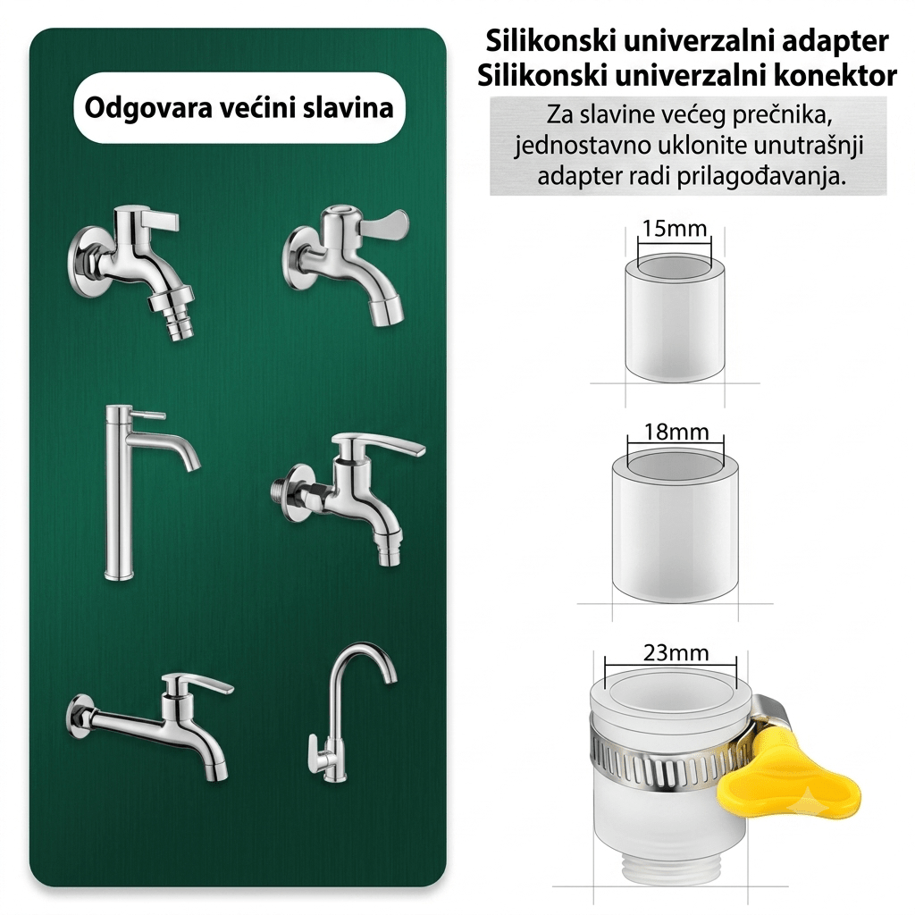 Fleksibilni Nastavak za Česmu (50 cm) - Zoro