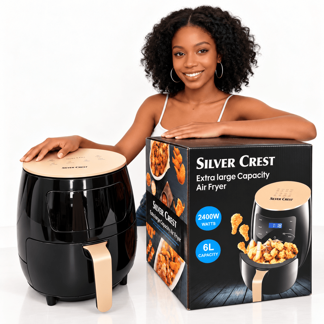 Friteza na vrući zrak (6L - 2400W) - Zoro