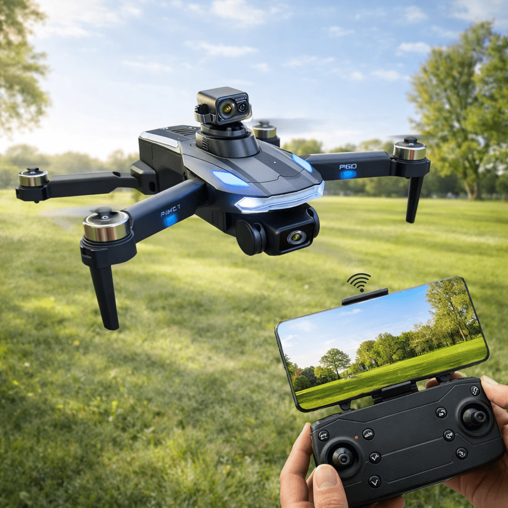 GPS Dron s dvostrukom kamerom "P60" - Zoro