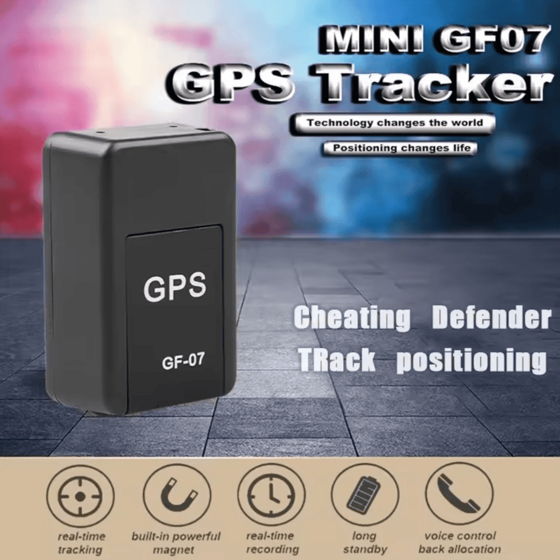 GPS mini uređaj za praćenje "GF - 07" - Zoro