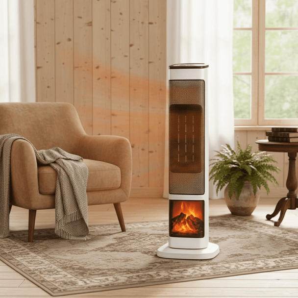 Grijalica s LED plamenom 2000W - Zoro