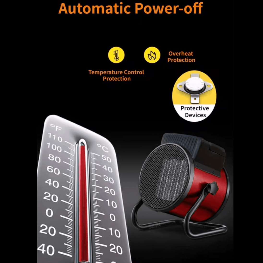 Grijalica Top 2.5 kW - Zoro