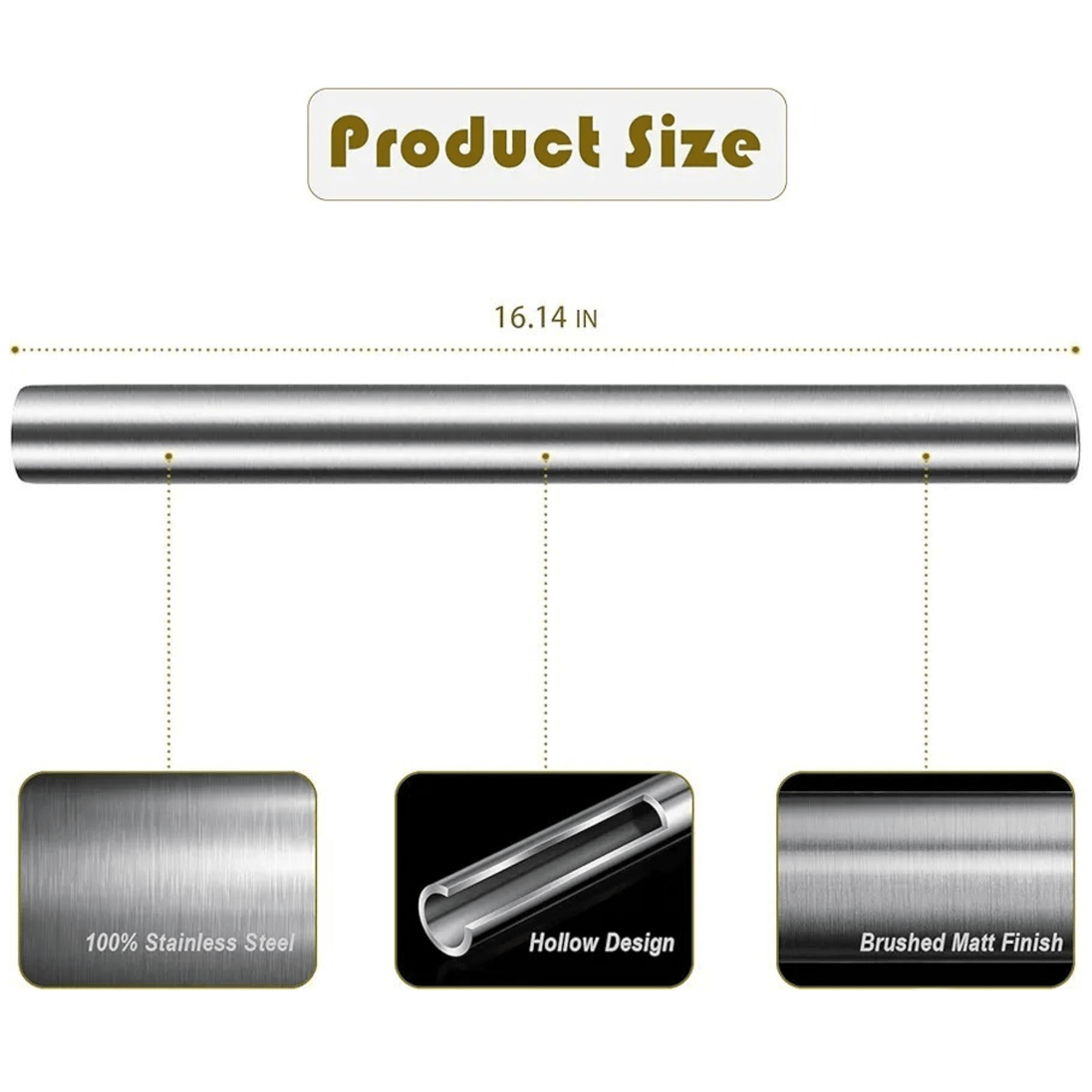 Inox Oklagija 43 cm - Zoro