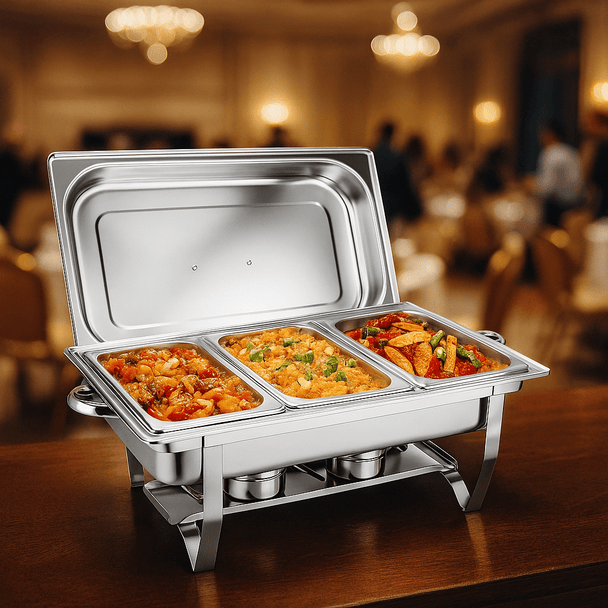 INOX Poslužavnik za održavanje toplote hrane - Zoro