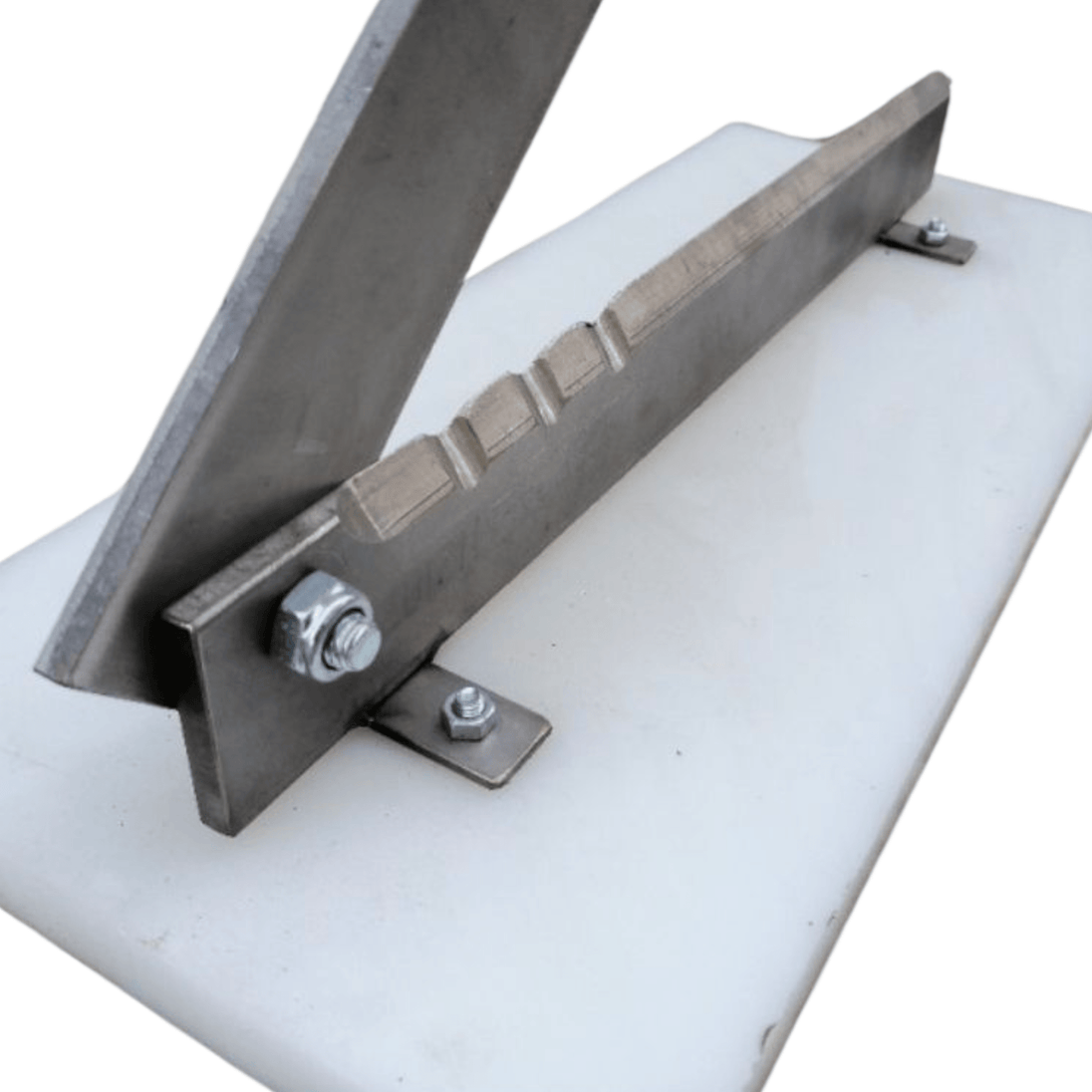 Inox Sjekač za Meso na Plastičnoj Dasci - Zoro