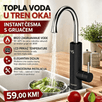 INSTANT ČESMA s Grijačem Usadna Crna - Zoro