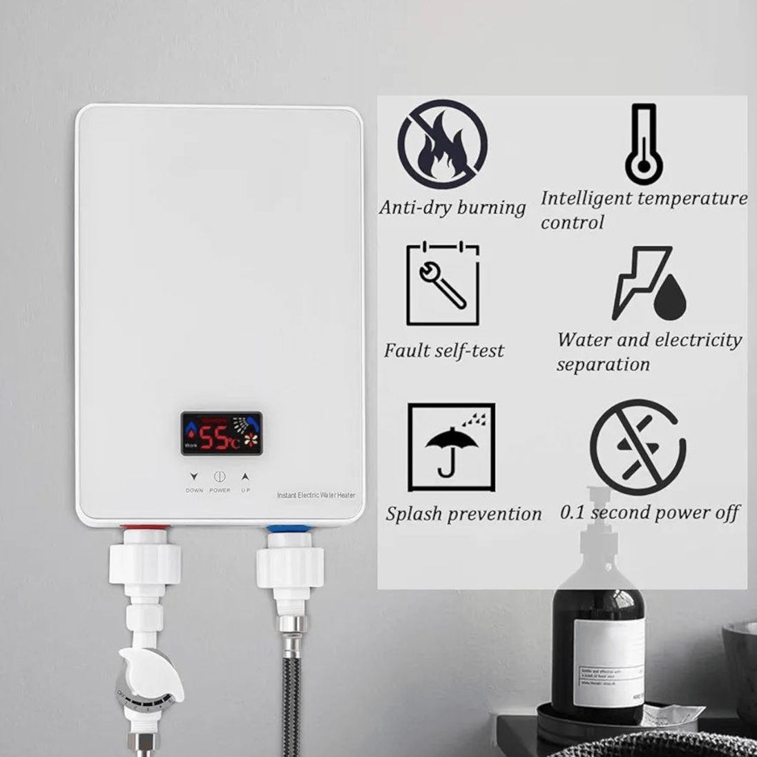 Instant električni bojler "RY - LZT - 1" - Zoro