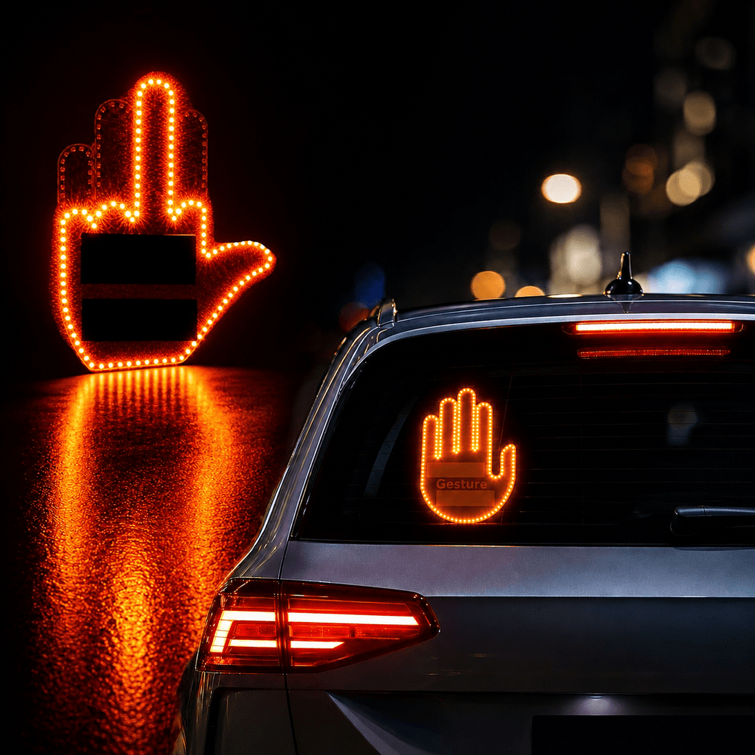 Interaktivni Svjetlosni Znak za Auto - Zoro