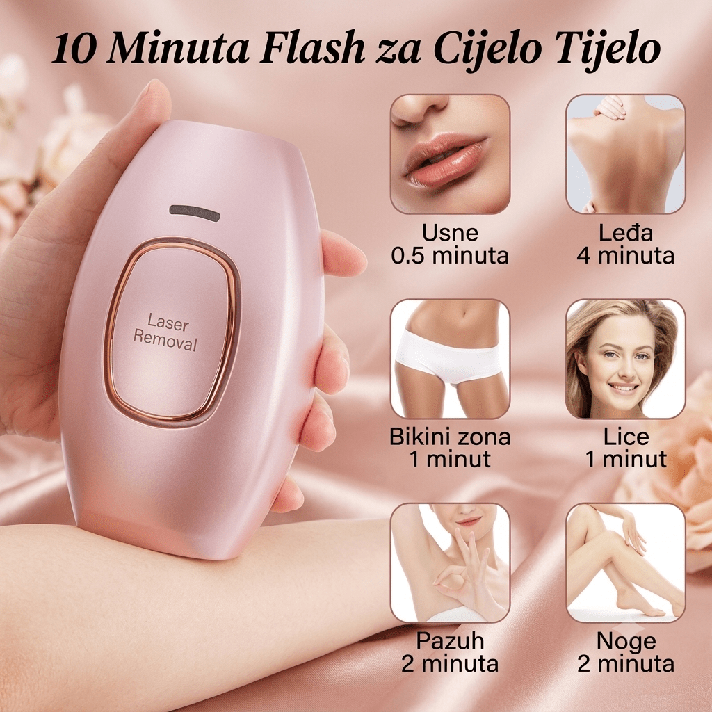 IPL Laserski Epilator "JDK-881" - Zoro