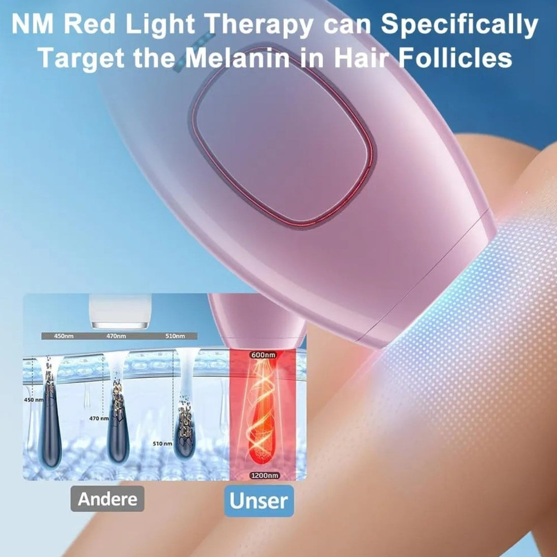 IPL Laserski Epilator "JDK-881" - Zoro