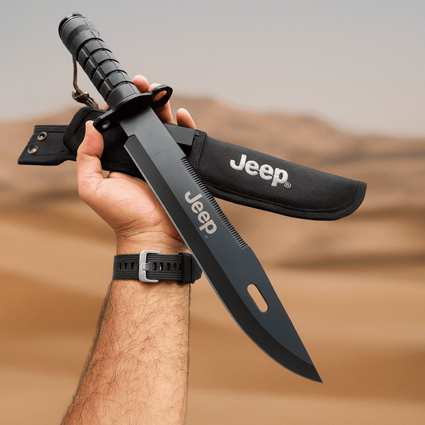 Jeep taktički lovački nož s kompasom - Zoro