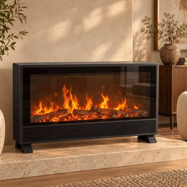 Kamin Keramička Grijalica sa Efektom Plamena (2000W) - Zoro