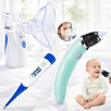 Komplet za Njegu Bebe – Inhalator, Toplomjer i Aspirator za Nos - Zoro