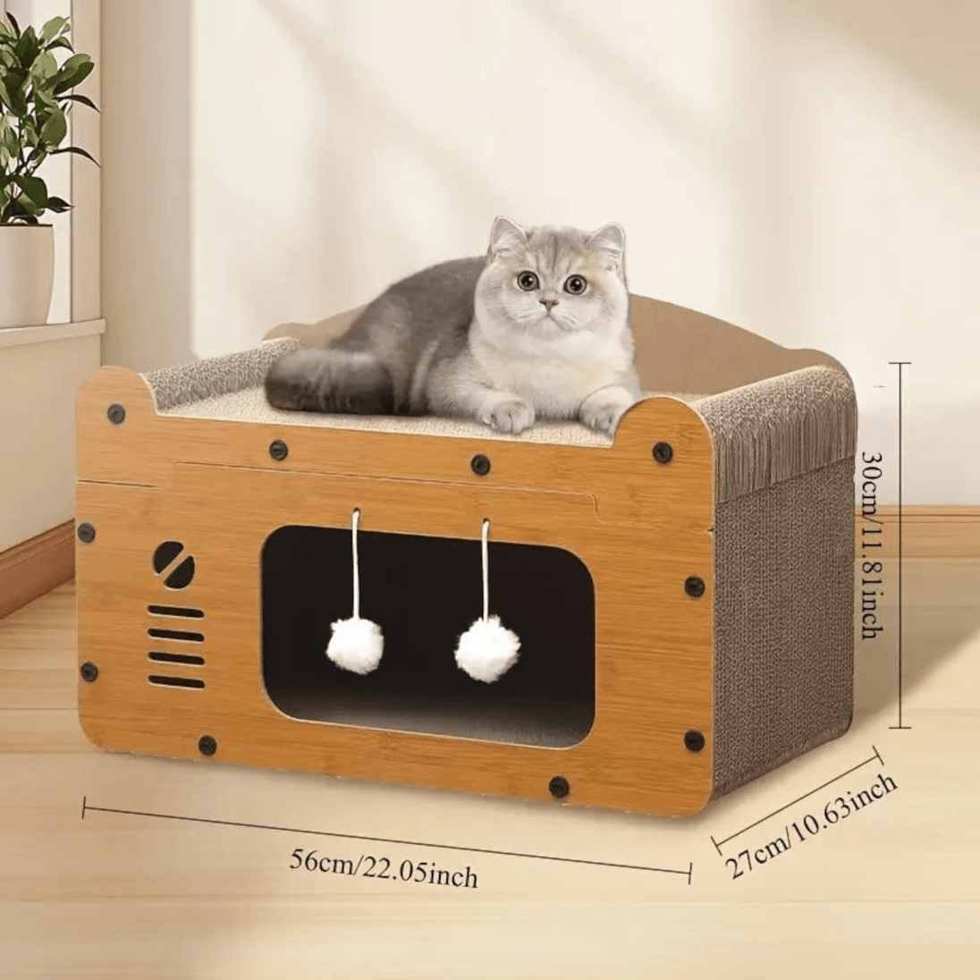 Kućica i Grebalica za Mačke - Zoro