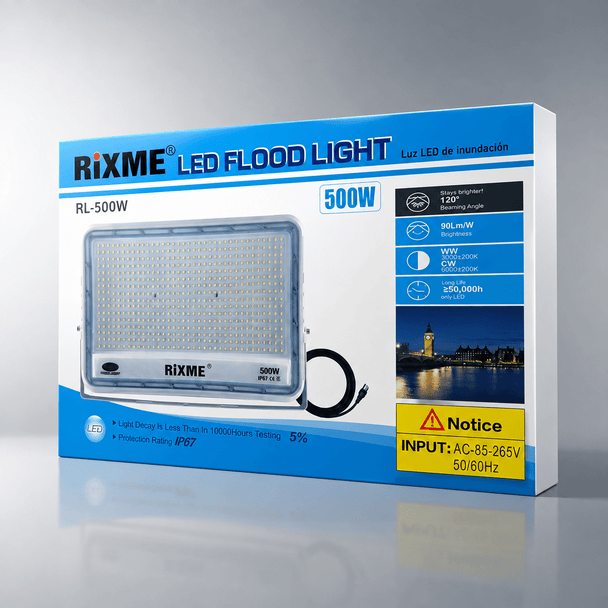 LED Reflektor RIXME 500W - Zoro