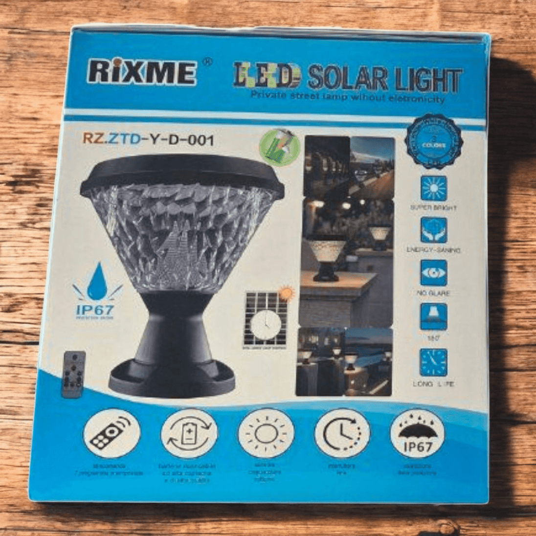 LED Solarna Lampa "Rixme" - Zoro