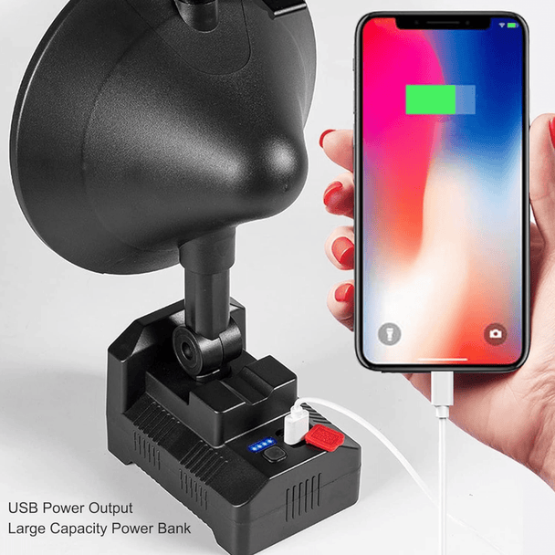 Lovački Punjivi Reflektor s Power Bank - Zoro