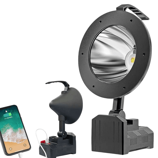 Lovački Punjivi Reflektor s Power Bank - Zoro