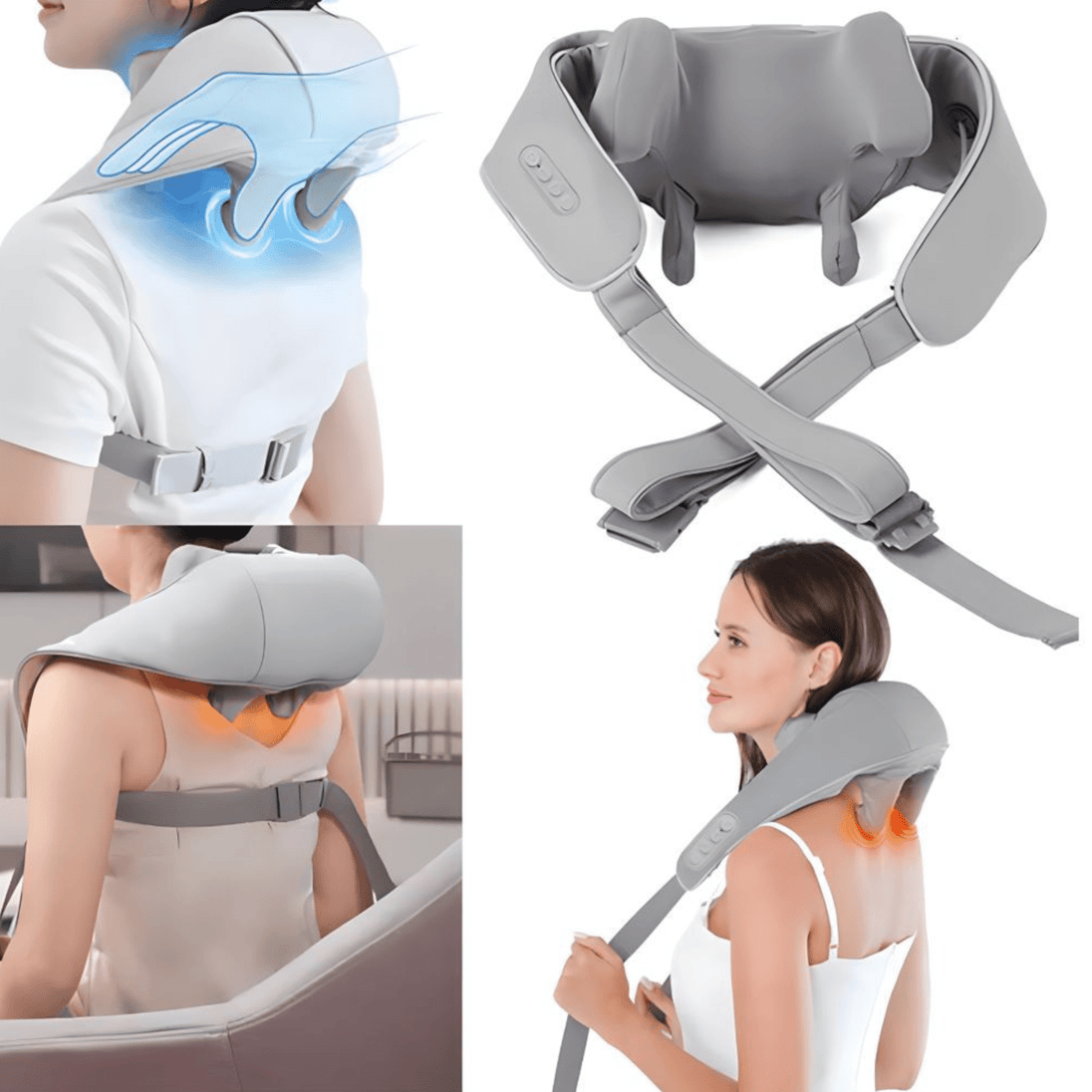 Masažer za Vrat i Ramena s Grijanjem - Zoro