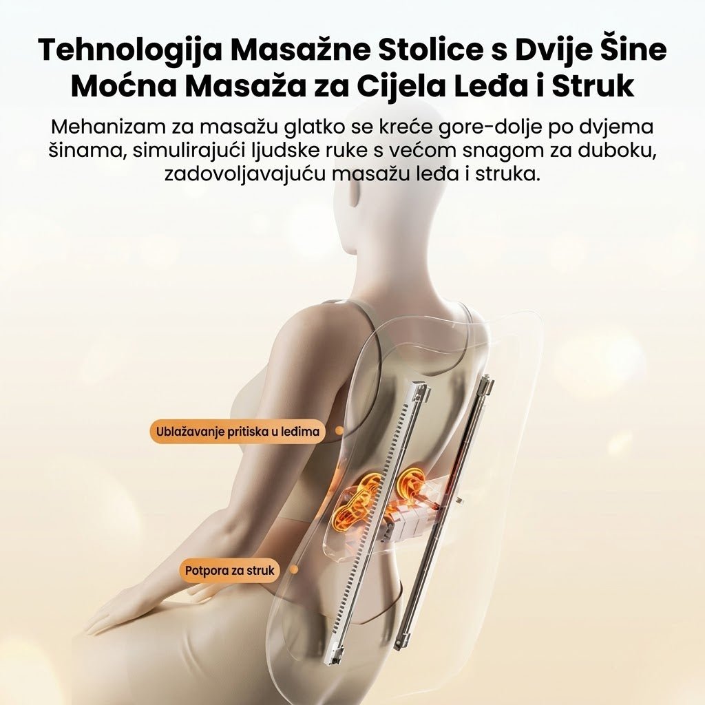Masažni Jastuk za Leđa sa Grijanjem "SL-700" - Zoro