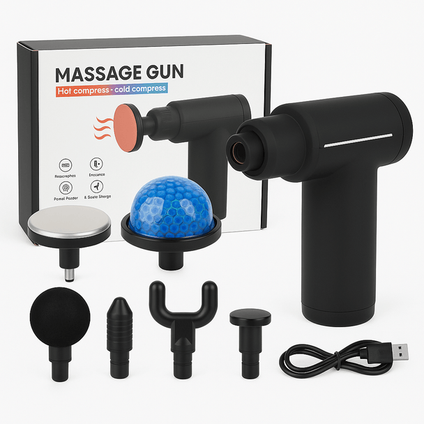 Masažni Pištolj s Toplim i Hladnim Učinkom - Zoro