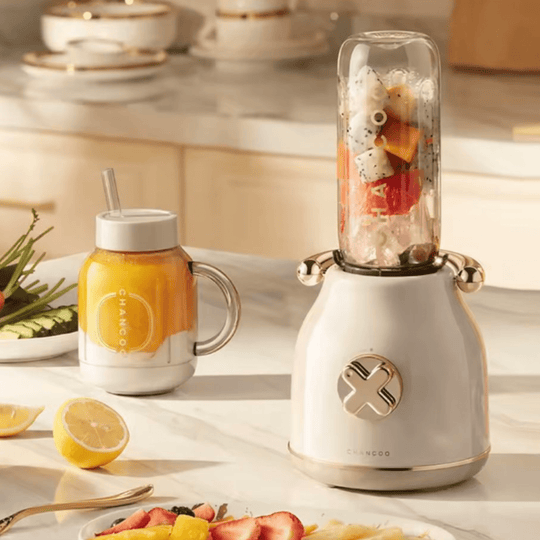 Mini Retro Blender - Sokovnik s Dvije Boce - Zoro