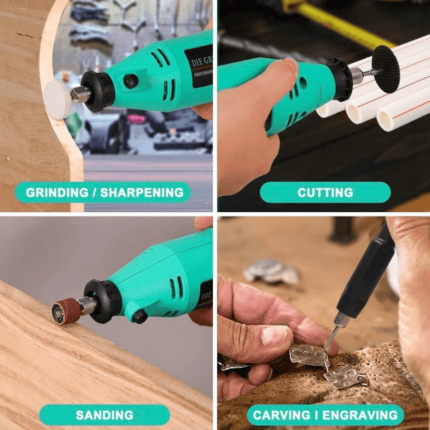 Multifunkcionalni Set Mini Bušilice s Dodacima "BS - 860211" - Zoro