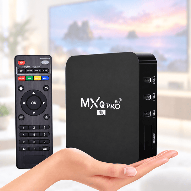 MXQ Pro 5G 4K Smart Android TV Box - Zoro