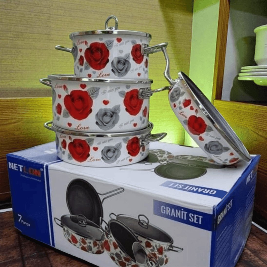 "NETLON" premium granitni set posuđa - Zoro