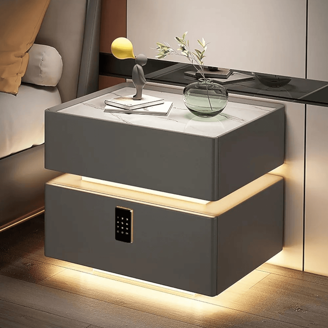 Pametni LED Noćni Ormarić "Nordic" - Zoro