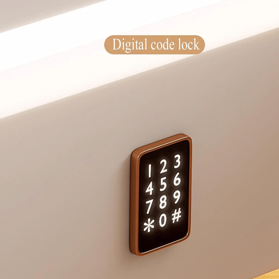 Pametni LED Noćni Ormarić "Nordic" - Zoro