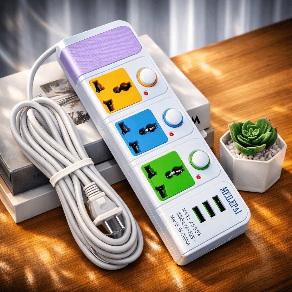 Pametni Produžni Kabel s Dodatnim USB Priključcima - Zoro