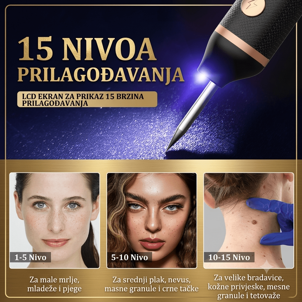 Plasma Pen Aparat za Uklanjanje Mladeža, Bradavica i Pjegica - Zoro