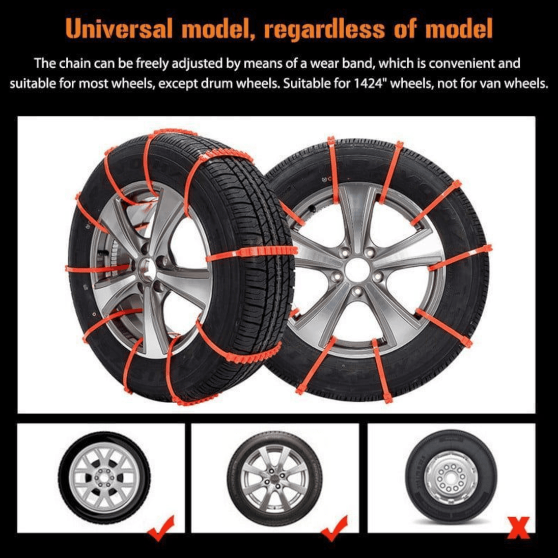 Plastični lanci za snijeg - Zoro