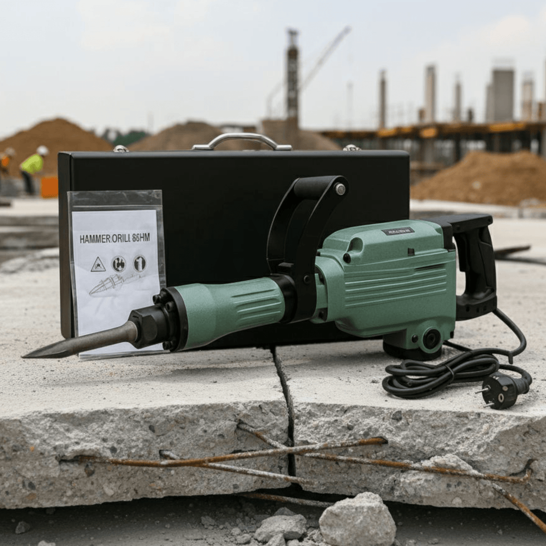 Pneumatska udarna čekić bušilica 2500 W - Zoro