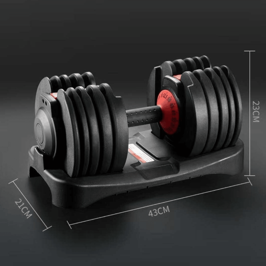 Podesiva bučica (1.8–11.5 kg) - Zoro