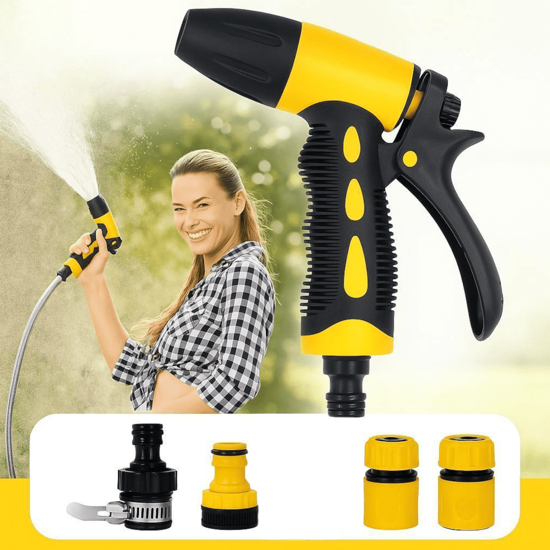 Podesiva mlaznica za crijevo sa nastavcima - Zoro