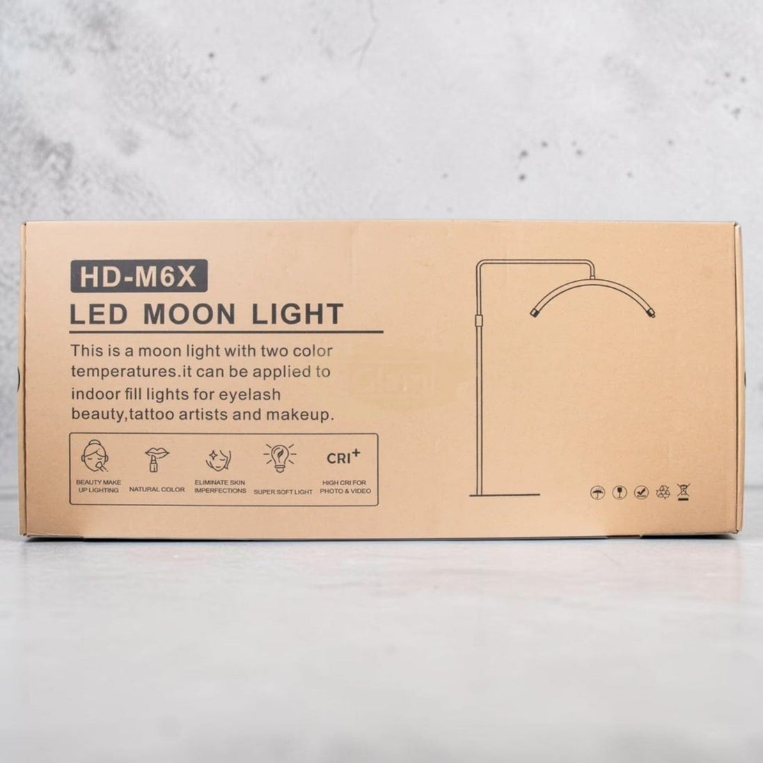 Podna Kozmetička LED Lampa sa Daljinskim "HD-M6X" - Zoro