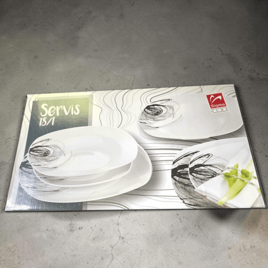 Porculanski Servis za Ručavanje "Sigma Grey" (18/1) - Zoro