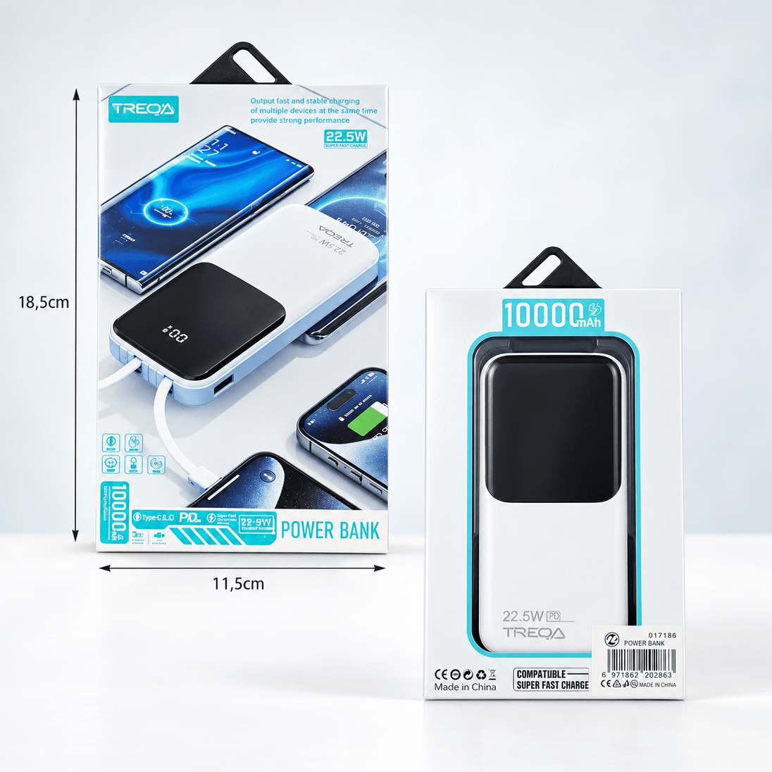 Powerbank 10.000 mAh "Treqa" - Zoro