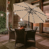 Premium Solarni LED Suncobran (300 cm) - Zoro