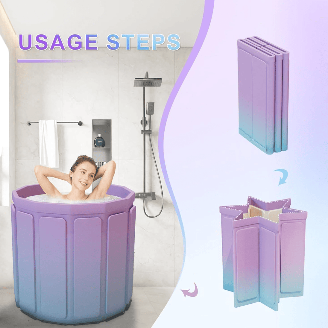 Prijenosna Kada Spa za odrasle "Viega" - Zoro