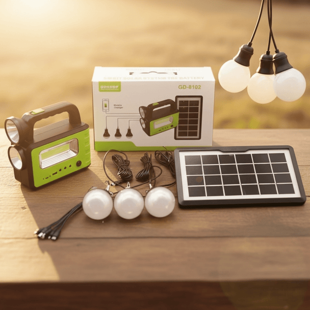 Prijenosni Solarni Sustav "GD - 8182" - Zoro