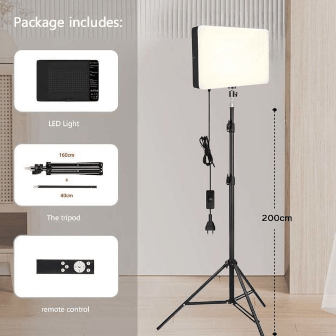 Profesionalna LED Panel Rasvjeta "RL - 19" - Zoro