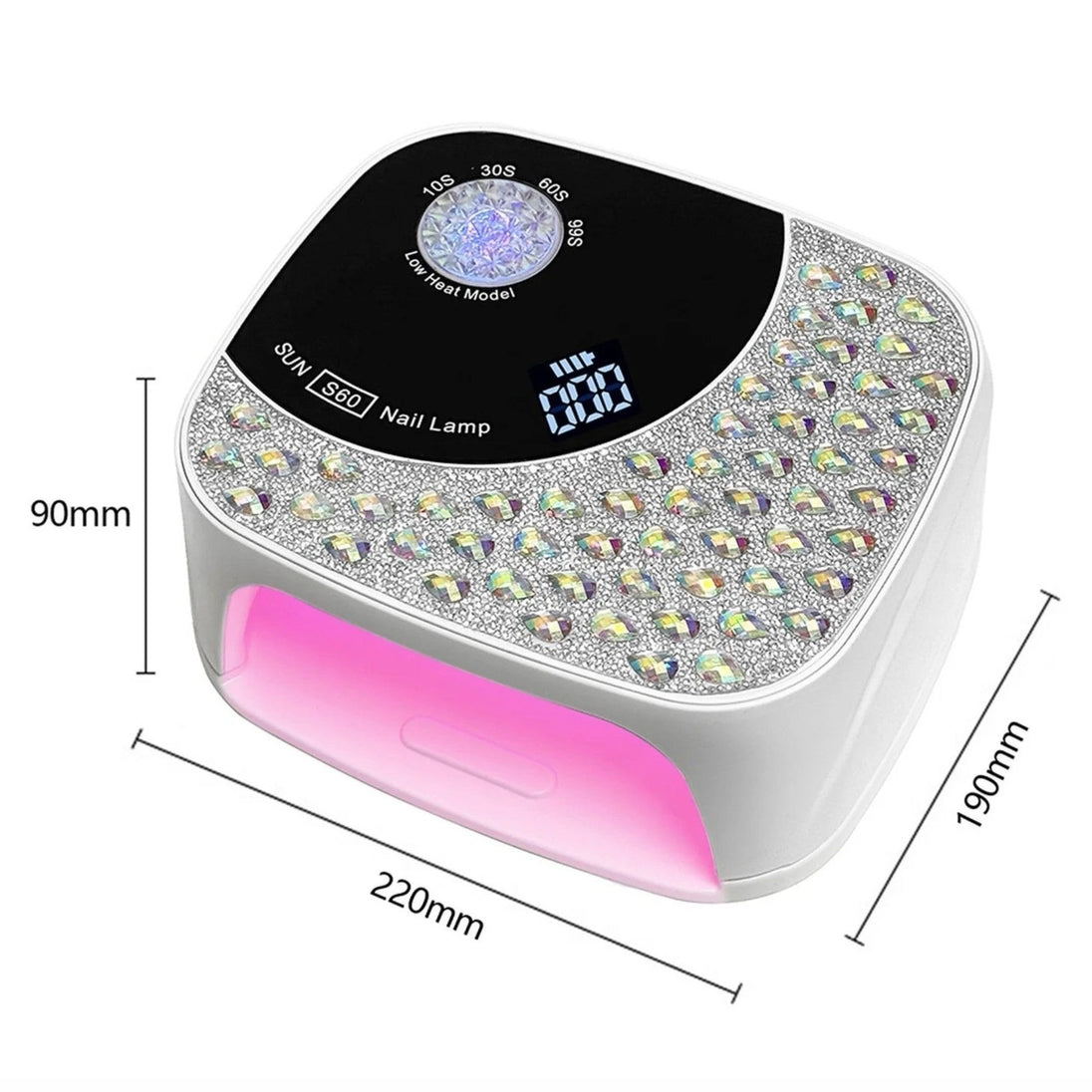 Profesionalna UV/LED Lampa za Nokte S60 (108W) - Zoro