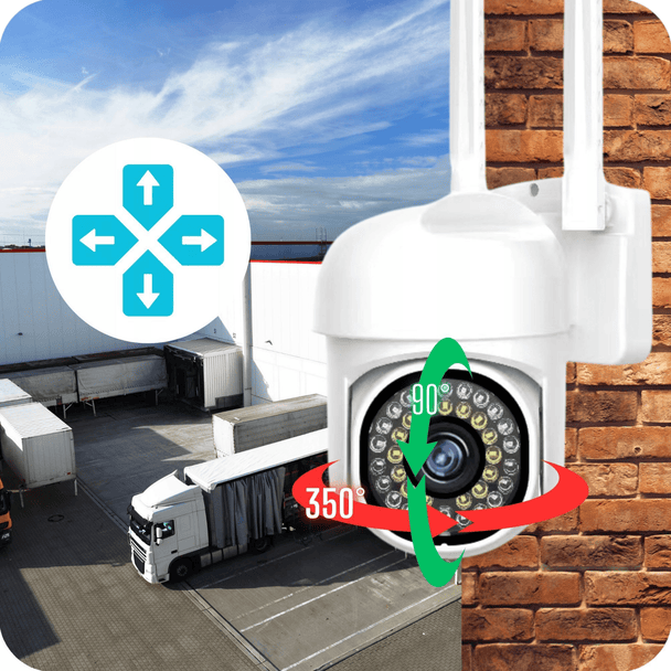 Profesionalni Security Sistem Set od 8 Kamera PTZ FULL HD - Zoro