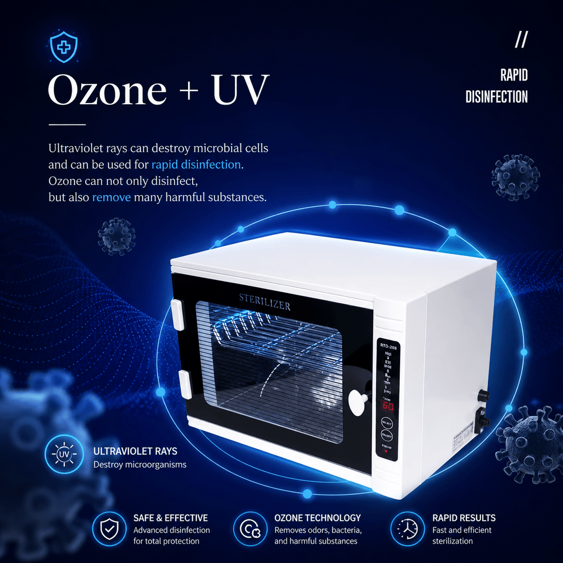 Profesionalni UV - C Sterilizator "RTD - 208A" - Zoro